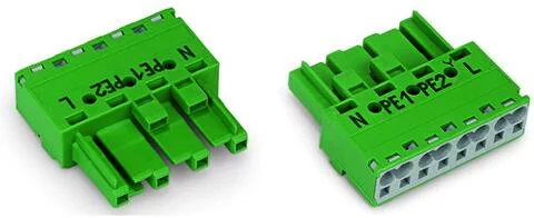 770-1324 - Socket; 4-pole; Cod. Q; 4,00 mm²; green 770-1324 - Socket; 4-pole; Cod. Q; 4,00 mm²; green