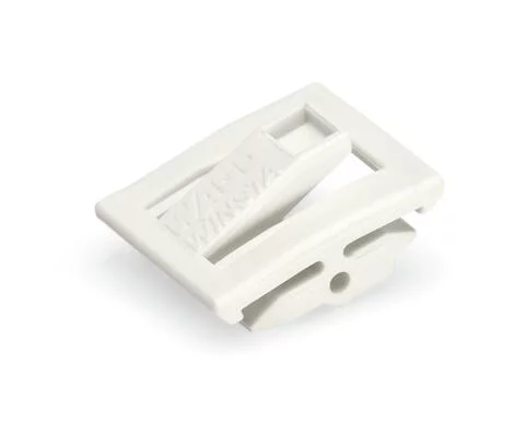 770-121 - Locking lever; for flying leads; for manual operation; white