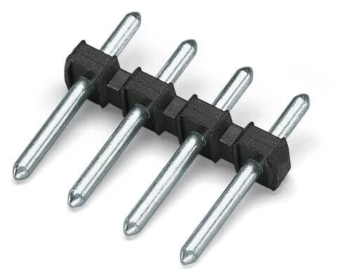 252-907 - THT male header; Pin spacing 3.5 mm; 7-pole; black