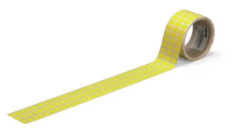 210-706/000-002 - Labels; for TP printers; permanent adhesive; 9 x 15 mm; yellow