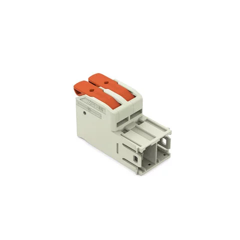 832-1202 - Male connector; Push-in CAGE CLAMP with operating lever; AWG 18 - 4; Pin spacing 10.16 mm; 2-pole