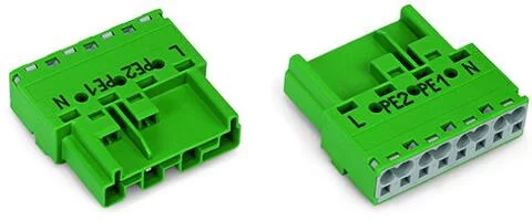 770-1334 - Plug; 4-pole; 4,00 mm²; green 770-1334 - Plug; 4-pole; 4,00 mm²; green