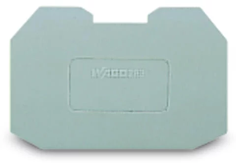 283-333 - Step-down cover plate; 1 mm thick; gray