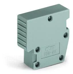 709-311 - B-type spacer module; modular; e.g., for bridging commoned terminal blocks; gray