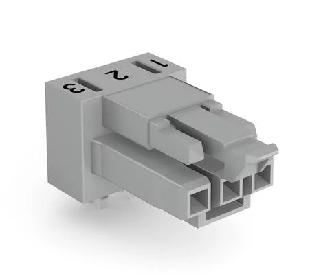 890-843/011-000 - Socket for PCBs; angled; 3-pole; Cod. B; gray
