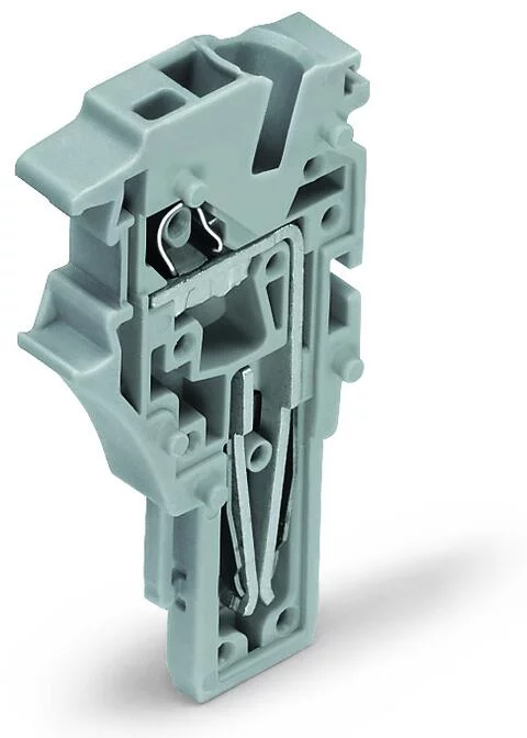 2022-172 - Center module for 1-conductor female connector; Push-in CAGE CLAMP®; 4 mm²; Pin spacing 5.2 mm; 1-pole; with integrated end plate; 4,00 mm²; orange
