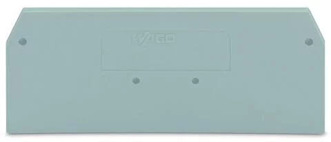 279-308 - End and intermediate plate; 2 mm thick; gray