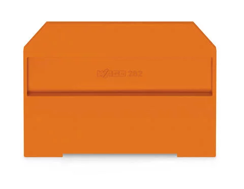 282-312 - End and intermediate plate; 4 mm thick; orange
