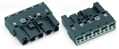 770-1175 - Plug; 5-pole; 4,00 mm²; dark gray