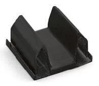 890-643 - Lockout cap; 3-pole; for cutouts; Plastic; black
