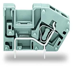 742-121 - Stackable PCB terminal block; with commoning option; 2.5 mm²; Pin spacing 5 mm; 1-pole; CAGE CLAMP®; 2,50 mm²; gray
