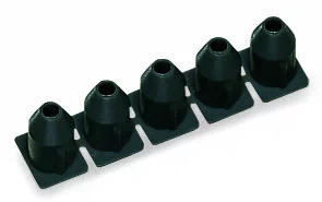 279-471 - Insulation stop; 0.25 mm²; 5 pieces/strip; dark gray