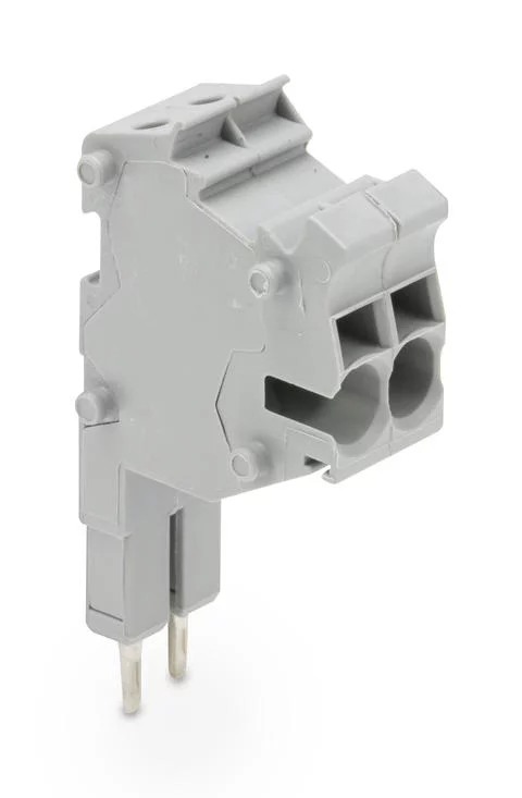 2002-552 - TOPJOB® S connector strip; for 2002 series; for jumper contact slot; 2-pole; gray