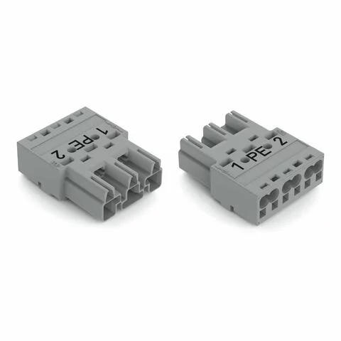770-253/062-000 - Plug; 3-pole; 4,00 mm²; gray 770-253/062-000 - Plug; 3-pole; 4,00 mm²; gray