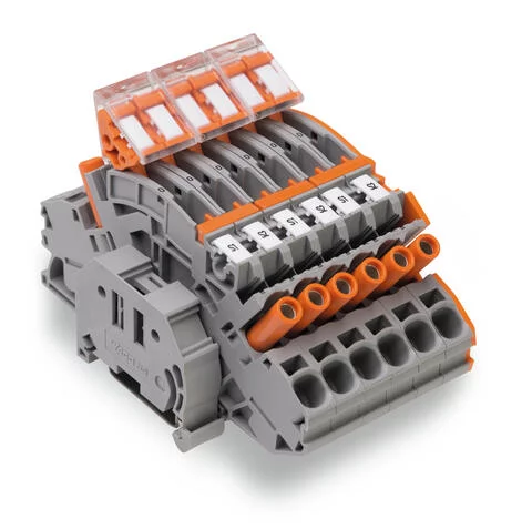 2007-8875 - Compact terminal block; for current transformer circuit; 6,00 mm²; multicoloured