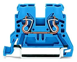 870-904 - 2-conductor through terminal block; 2.5 mm²; suitable for Ex i applications; side and center marking; for DIN-rail 35 x 15 and 35 x 7.5; CAGE CLAMP®; 2,50 mm²; blue 870-904 - 2-conductor through terminal block; 2.5 mm²; suitable for Ex i applications; side and center marking; for DIN-rail 35 x 15 and 35 x 7.5; CAGE CLAMP®; 2,50 mm²; blue