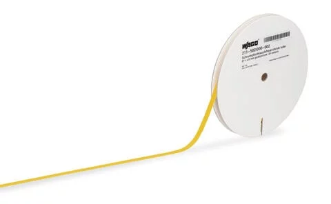 211-505/000-002 - Shrink tube; for Smart Printer; Unshrunk diameter: 12.7 mm; yellow