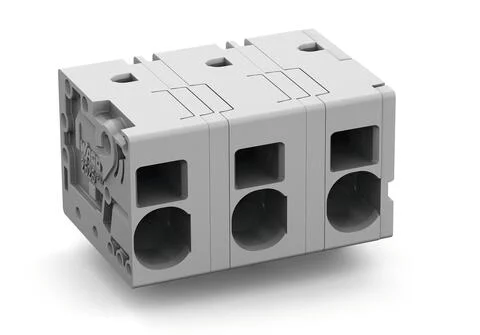 2626-1361 - PCB terminal block; Pin spacing 12.5 mm; double pinning; 11-pole; Push-in CAGE CLAMP®; gray