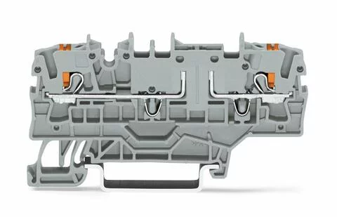 2202-1961 - TOPJOB®S carrier terminal block with Push-buttons; rail mount; 2-conductor; 5.2 mm wide; gray 2202-1961 - TOPJOB®S carrier terminal block with Push-buttons; rail mount; 2-conductor; 5.2 mm wide; gray