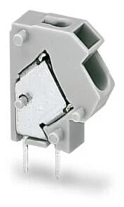 254-844 - Stackable PCB terminal block; 2.5 mm²; Pin spacing 5/5.08 mm; 1-pole; PUSH WIRE®; 2,50 mm²; blue