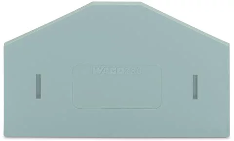 280-348 - Separator plate; 2.5 mm thick; oversized; gray
