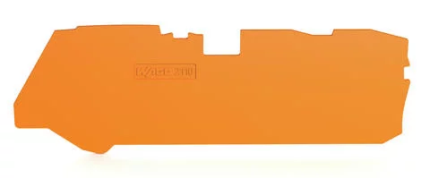 2110-1392 - End and intermediate plate; 1 mm thick; for 3-conductor terminal blocks; orange 2110-1392 - End and intermediate plate; 1 mm thick; for 3-conductor terminal blocks; orange