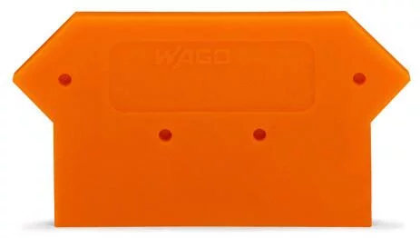 282-318 - End and intermediate plate; 4 mm thick; light gray