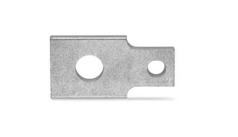 885-470 - Step-down jumper; M10 to M6; silver-colored