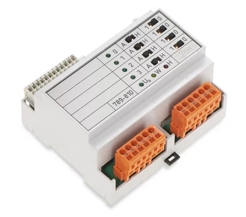 789-810 - Manual operation module; 4 digital outputs; 1,50 mm²