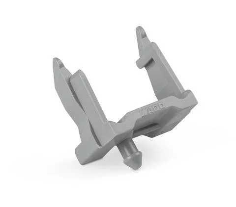 890-303 - Mounting carrier; 3-pole; for sockets and plugs; Plastic; gray 890-303 - Mounting carrier; 3-pole; for sockets and plugs; Plastic; gray