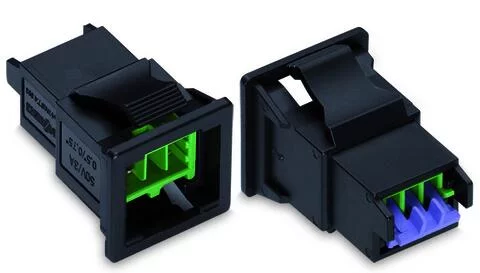 893-2012 - Snap-in plug; 2-pole; Cod. E; green