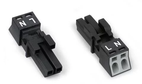 890-202 - Socket; 2-pole; Cod. A; 1,50 mm²; black 890-202 - Socket; 2-pole; Cod. A; 1,50 mm²; black