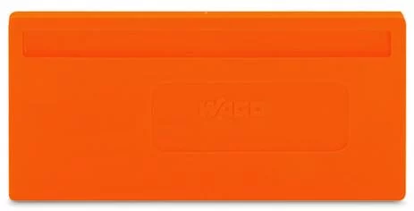 281-331 - Separator plate; 2 mm thick; oversized; orange