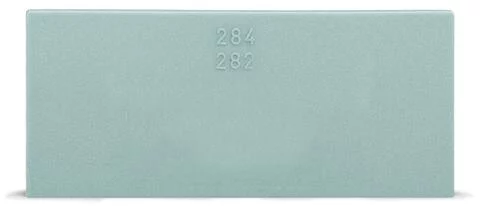 284-343 - Step-down cover plate; 1 mm thick; orange