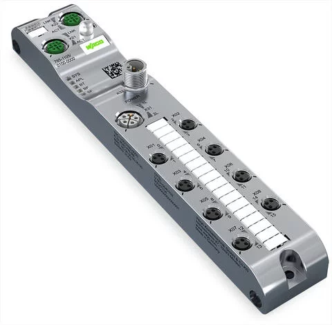 765-1505/100-000 - 8-channel digital input/output; EtherNet/IP; DC 24 V / 2.0 A; 8xM8 connection; SlimLine