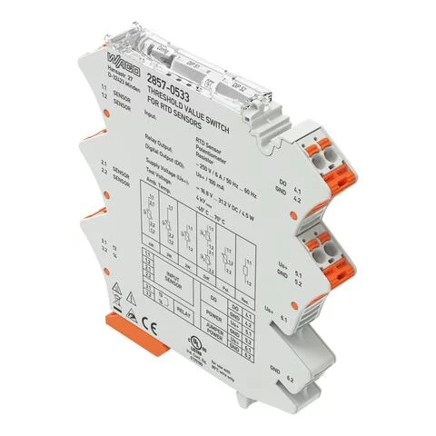 2857-533 - JUMPFLEX® signal conditioner; RTD threshold value switch; with picoMAX® connector; configurable
