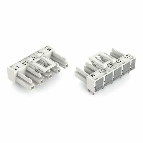 770-825/011-000 - Socket for PCBs; angled; 5-pole; Cod. A; white 770-825/011-000 - Socket for PCBs; angled; 5-pole; Cod. A; white