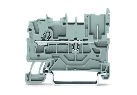 2022-1201 - 1-conductor/1-pin carrier terminal block; 2.5 mm²; for DIN-rail 35 x 15 and 35 x 7.5; Push-in CAGE CLAMP®; 2,50 mm²; gray 2022-1201 - 1-conductor/1-pin carrier terminal block; 2.5 mm²; for DIN-rail 35 x 15 and 35 x 7.5; Push-in CAGE CLAMP®; 2,50 mm²; gray