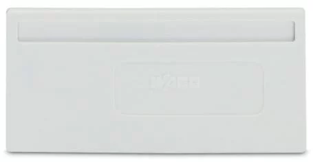281-350 - Separator plate; 2 mm thick; oversized; light gray