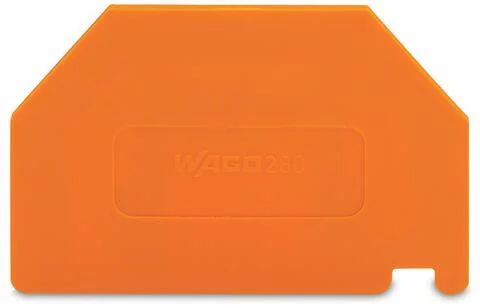 280-322 - Separator plate; 2 mm thick; oversized; orange
