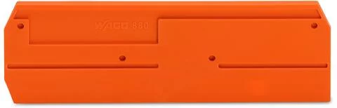 880-346 - End and intermediate plate; 2.5 mm thick; orange 880-346 - End and intermediate plate; 2.5 mm thick; orange