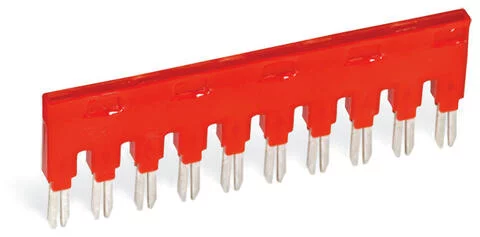 859-410/000-005 - Jumper; for jumper slot; 10-way; insulated; red 859-410/000-005 - Jumper; for jumper slot; 10-way; insulated; red