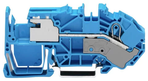 2016-7714 - 1-conductor N-disconnect terminal block; 16 mm²; Push-in CAGE CLAMP®; 16,00 mm²; blue