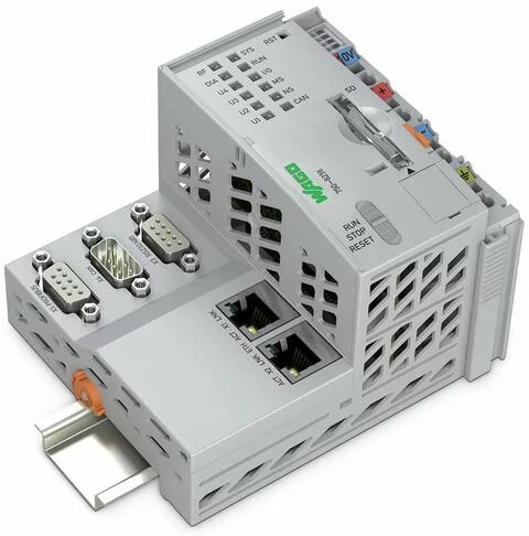 750-8216/025-001 - Controller PFC200; 2nd Generation; 2 x ETHERNET, RS-232/-485, CAN, CANopen, PROFIBUS Slave; Telecontrol technology; Ext. Temperature