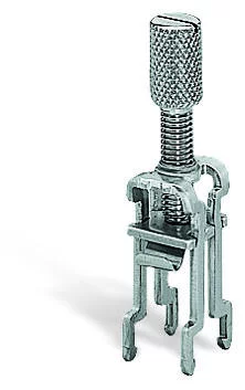 790-108 - Shield clamping saddle; 11 mm wide; 0-8 mm diameter conductors