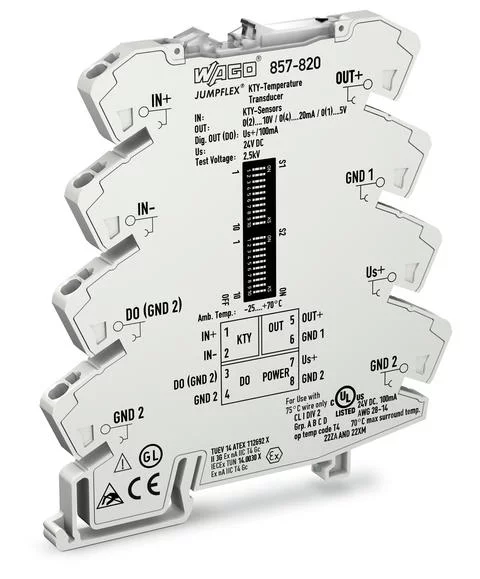 857-820 - JUMPFLEX® signal conditioner; KTY; configurable