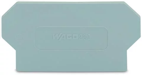 280-338 - Separator plate; 2 mm thick; oversized; gray