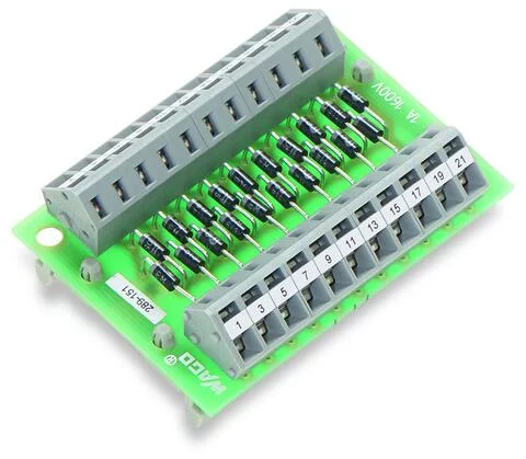 289-151 - Component module with diode; 2,50 mm²