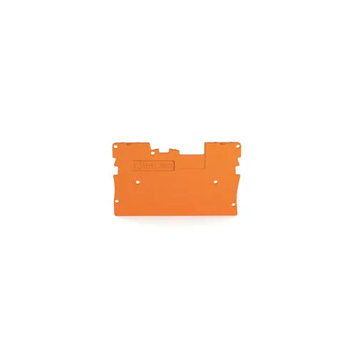 2022-1692 - End plate; 1 mm thick; orange