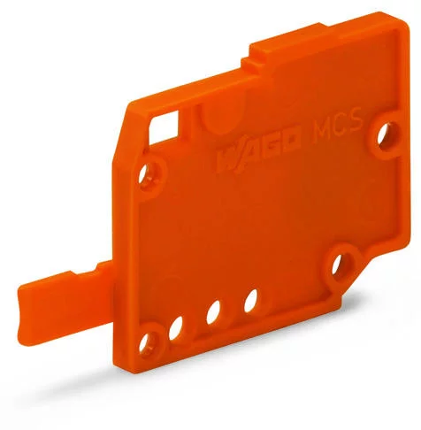 231-300 - End plate; 1.5 mm thick; orange